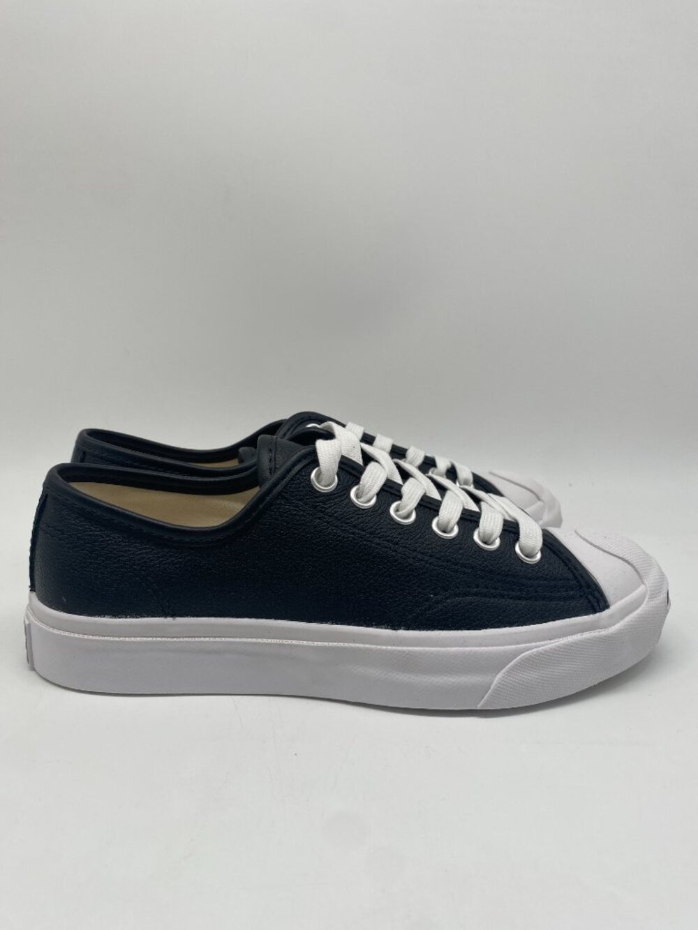 CONVERSE JACK PURCELL LOW BLACK # 164224C US WOMEN VARIOUS SIZE - Picture 2 of 8